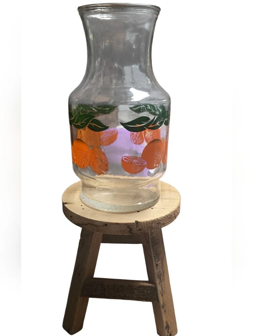 Vintage Anchor Hocking Orange Juice Carafe
